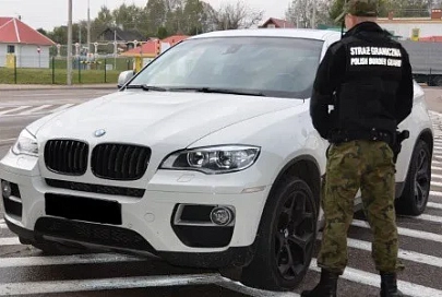 На польской границе у белоруски изъят BMW, находящийся в розыске в России